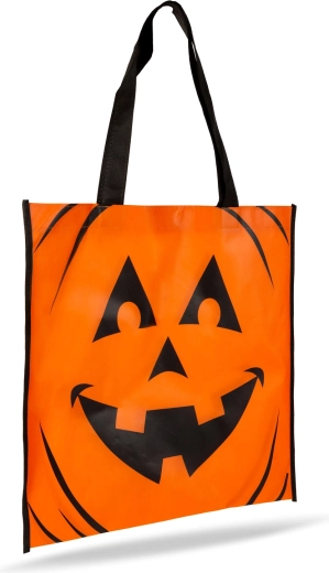 Halloween-Geschenktüte mit Kürbismotiv