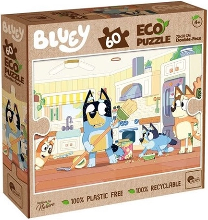 Lisciani Eko-Wendepuzzle Bluey, 60 Teile