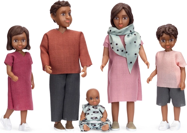Lundby Set Puppenhausfiguren Nikki (5 Stk.)