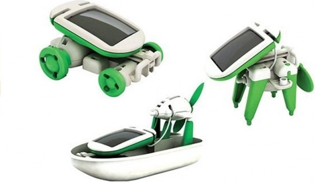 Lehrreicher Solarroboter 6-in-1