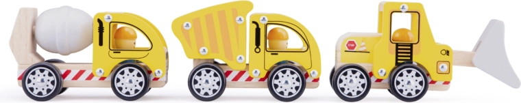 Set von Baufahrzeugen für Kinder – 3 Teile