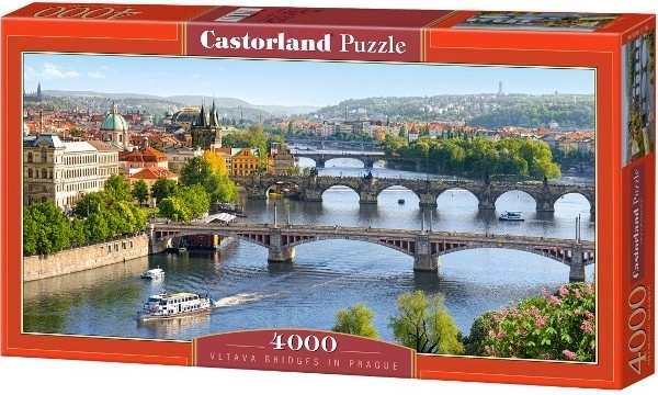 Puzzle Moldaubrücken in Prag