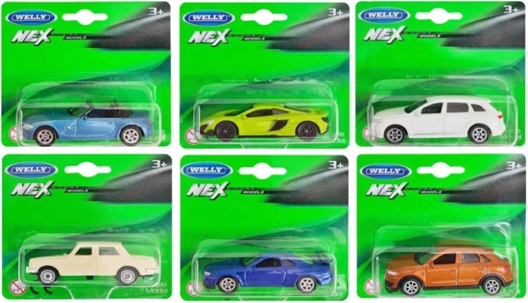 Welly Automodell 1:60 Mix - 1 Stück