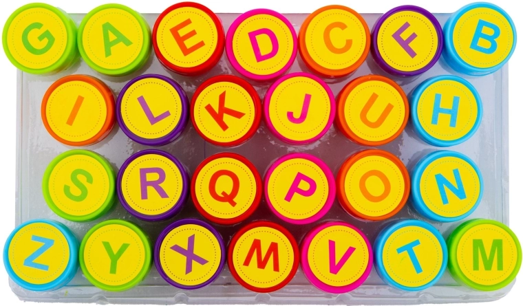Astra duftende Buchstaben-Stempel – 26 Stk.