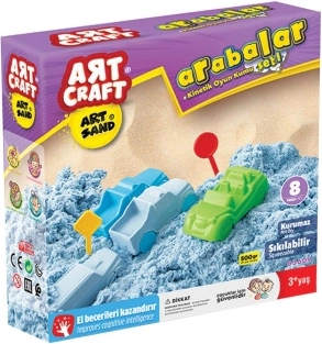 Art Craft kinetischer Sand Autos 500 g - 1 Stück
