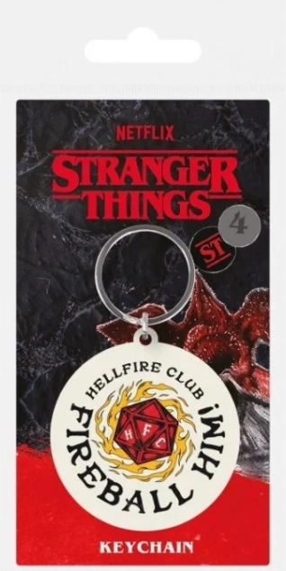 Stranger Things Fireball Schlüsselanhänger