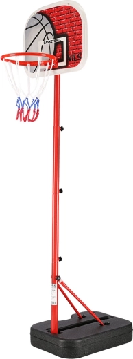 Mobiler Kinder-Basketballkorb NILS mit verstellbarer Höhe