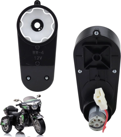 Getriebemotor 12V für Kinder-Motorrad mit Batterie Goldwing