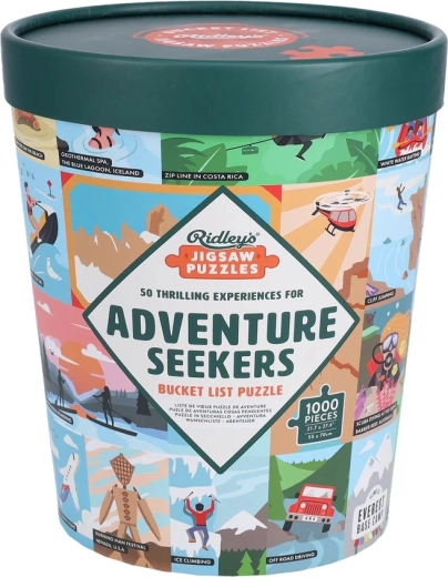 Puzzle Ridley’s Games 1000 Teile – 50 Erlebnisse für Abenteurer