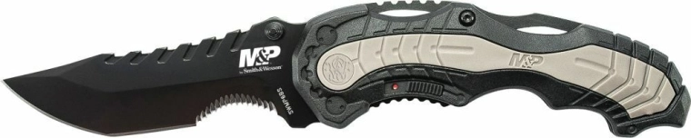 Taschenmesser mit unterstützter Öffnung SMITH & WESSON M&P M.A.G.I.C., schwarz/grau
