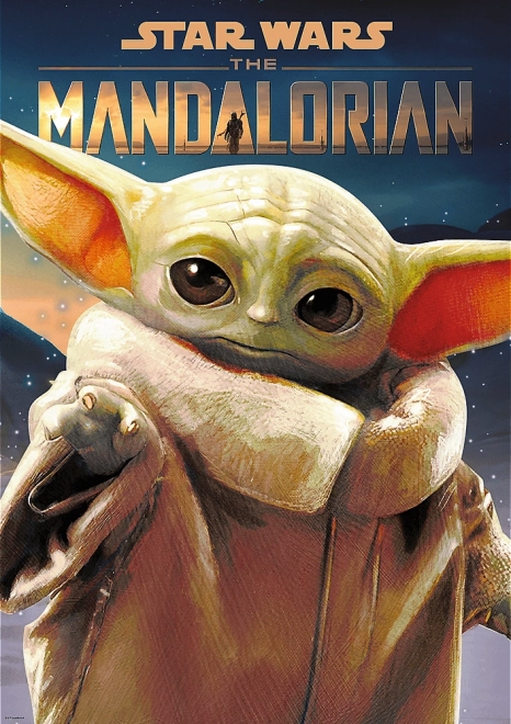 Puzzle TREFL Premium Plus Star Wars: Mandalorian - Grogu 1000 Teile