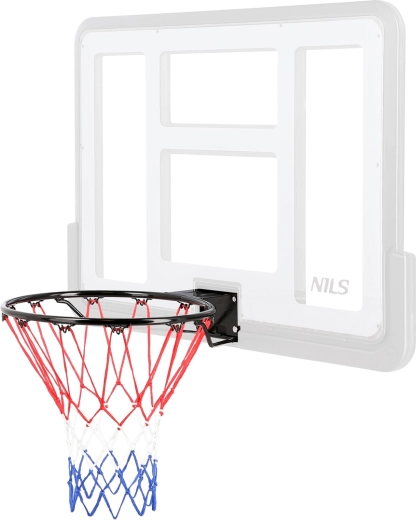 Basketball-Stahlkorb NILS ODKR2S mit Netz