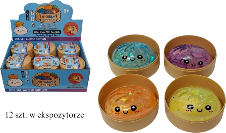 Geliger, dehnbarer Anti-Stress-Quetsch-Dumpling