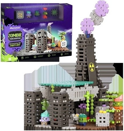 Konstruktionsbausatz Marioinex Mini Waffle Zombie Mroczná továrna