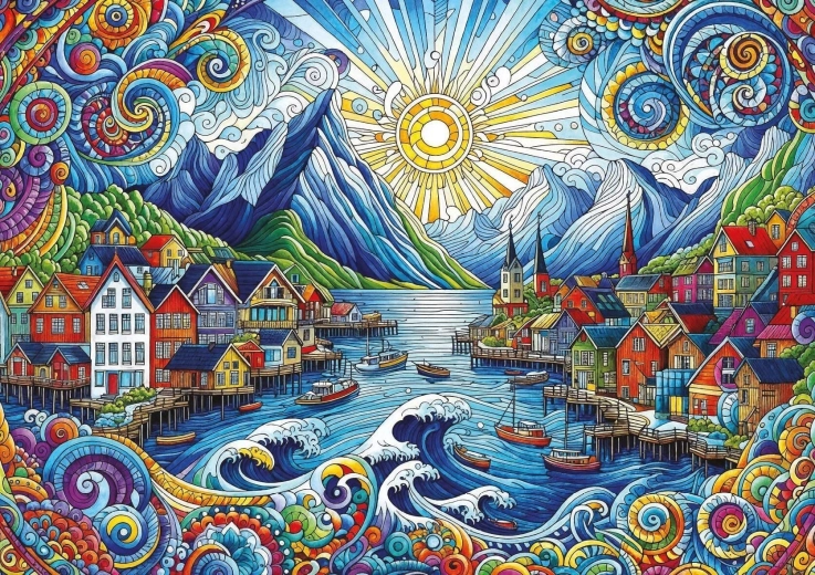 Puzzle Art Puzzle Keltischer Wind 1500 Teile