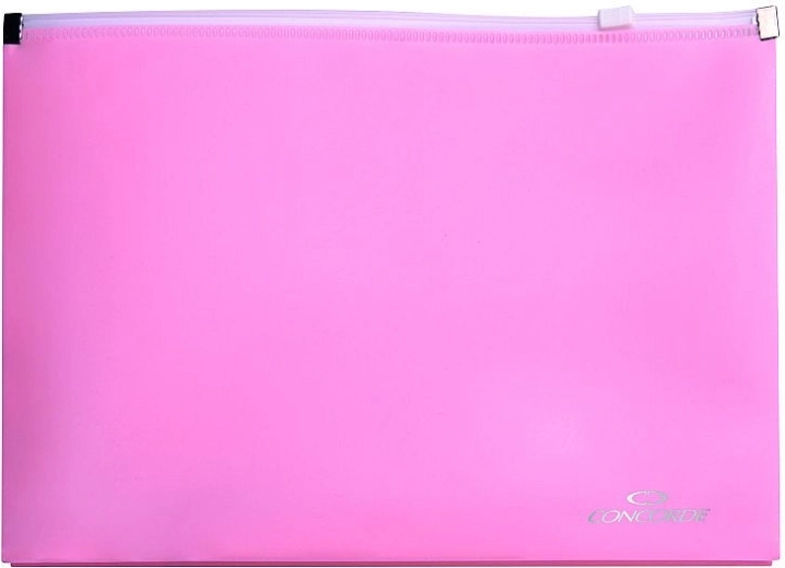 Dokumentenmappe mit Reißverschluss A5 pastellrosa CONCORDE
