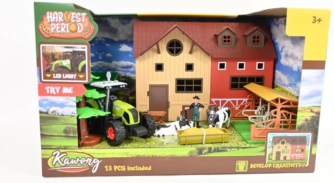 Kinderfarm mit Traktor mit Licht und Sound