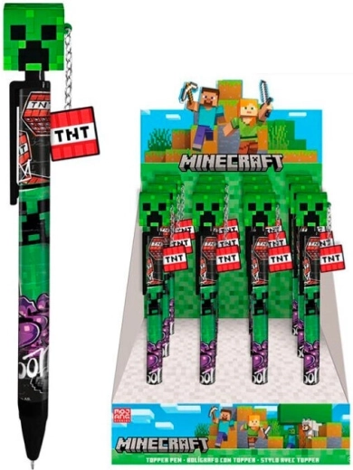 Minecraft-Kugelschreiber mit 3D-Topper