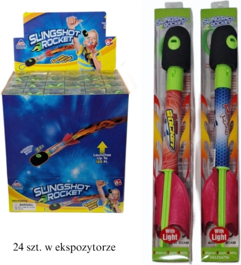 Handstarter für Schaumstoffrakete mit LED – 1 Stück