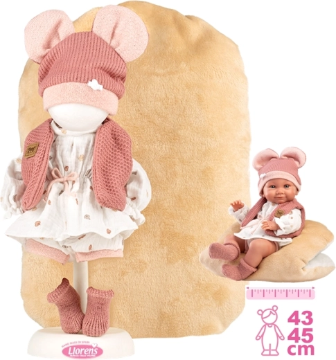 Kleidung für Puppe NEW BORN 40–42 cm mit Zubehör