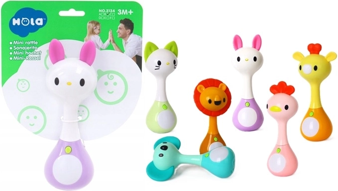 Kinder-Rassel Tierchen SmilyPlay