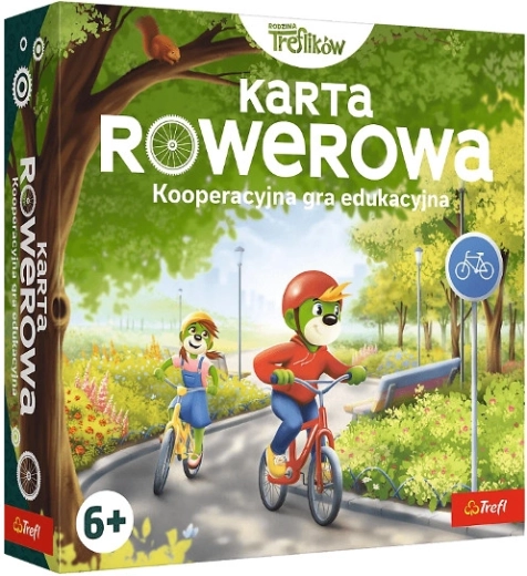 Kooperatives Brettspiel Karta rowerowa – Verkehrserziehung