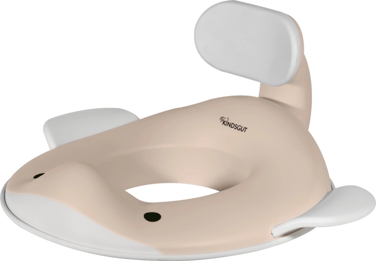 Kindsgut WC-Sitzverkleinerer Wal sandfarben