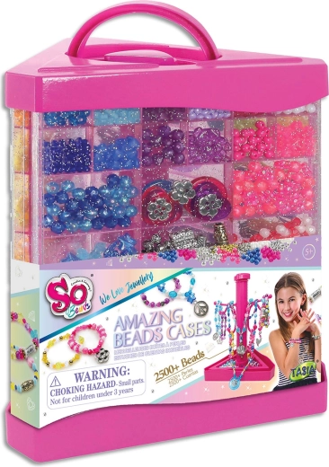Tasia Kreativ-Perlenset mit Ständer 2500 Stk.
