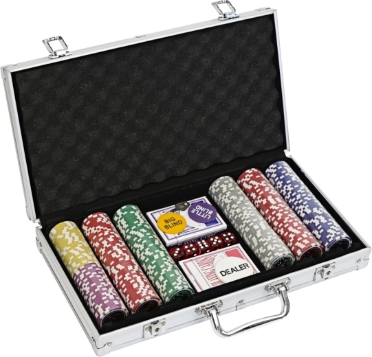 2Kids Toys Poker-Set im Koffer (300 Chips)