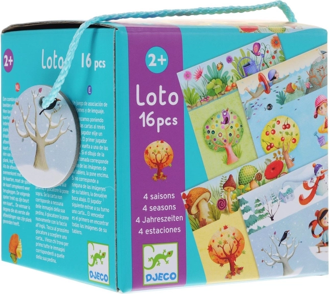 DJECO Loto – Vier Jahreszeiten