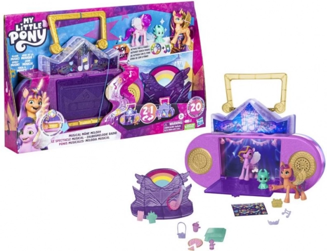 My Little Pony Musical-Set 2-in-1 mit Prinzessin Pipp