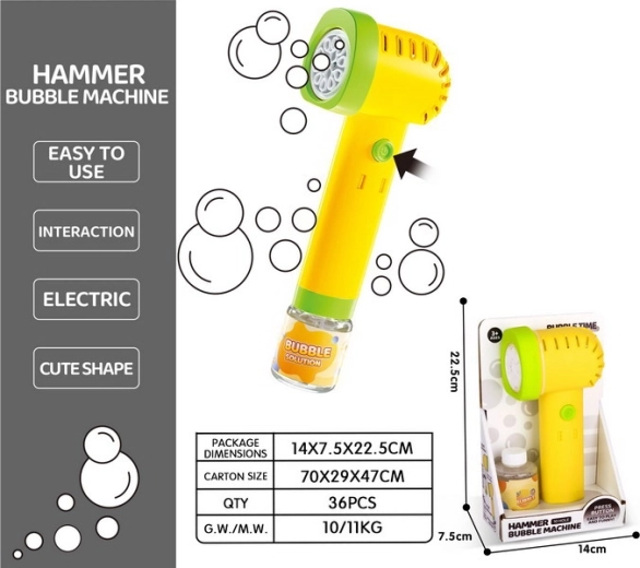 Seifenblasen-Hammer 90 ml