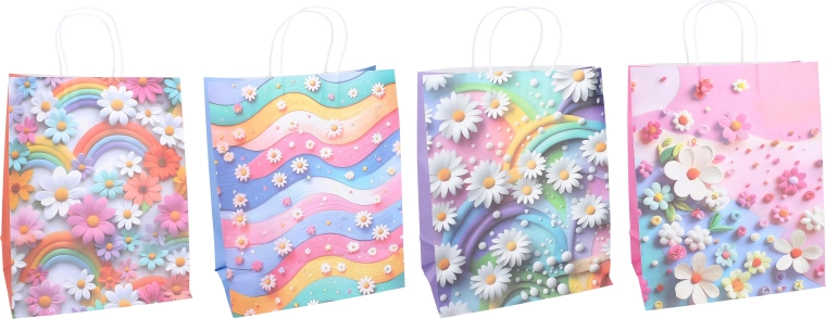 Geschenktüte S mit ganzjährigem Motiv - 1 Stück