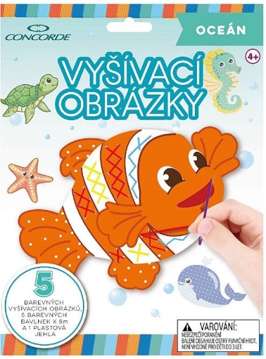 Stickset Ozean CONCORDE für Kinder