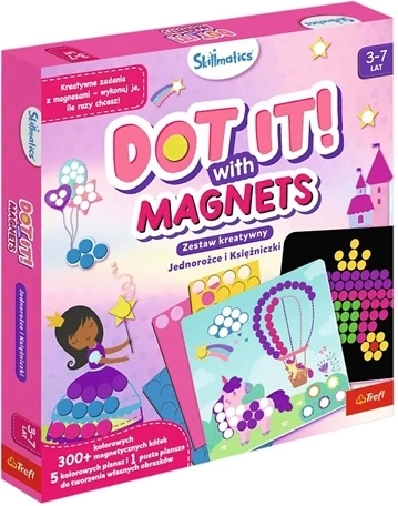 Trefl Skillmatics Dot It! mit Magneten – Einhörner und Prinzessinnen