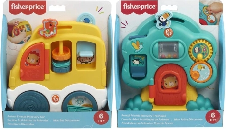 Fisher-Price Entdecken mit Tieren – interaktives Babyspielzeug