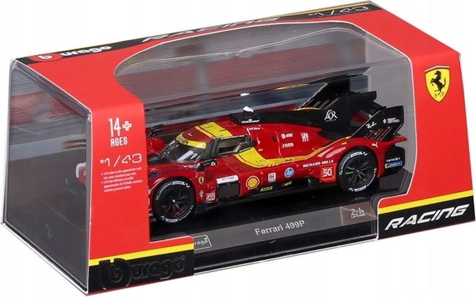 BBU Sammlermodell Ferrari 499P rot Nr. 50 1:43