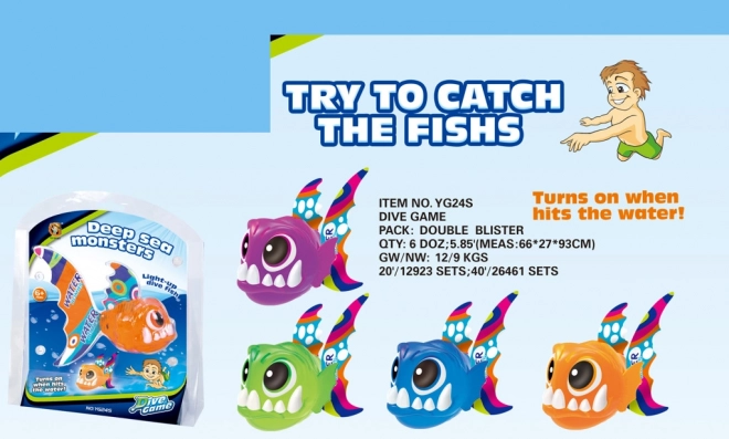 Tiefsee-Monster für Wasserspaß