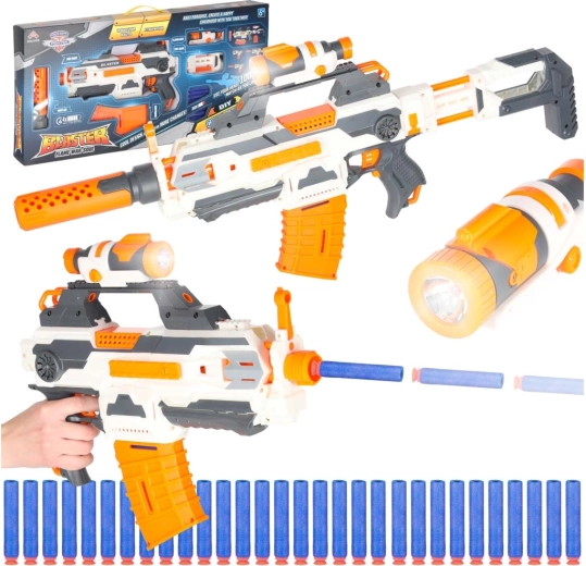 Modularer Schaumstoffblaster 4-in-1 mit 30 Pfeilen
