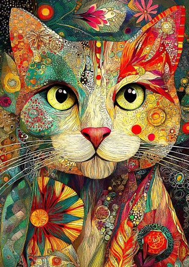 Enjoy Puzzle Katze Artie 1000 Teile