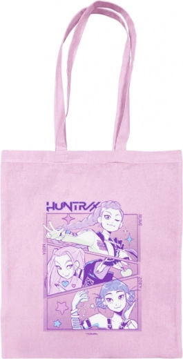 Baumwolltasche K-POP Demon Hunters – rosa