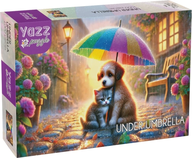 Yazz Puzzle „Unter dem Regenschirm“ 1000 Teile