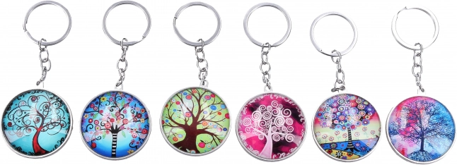 Baum-Schlüsselanhänger