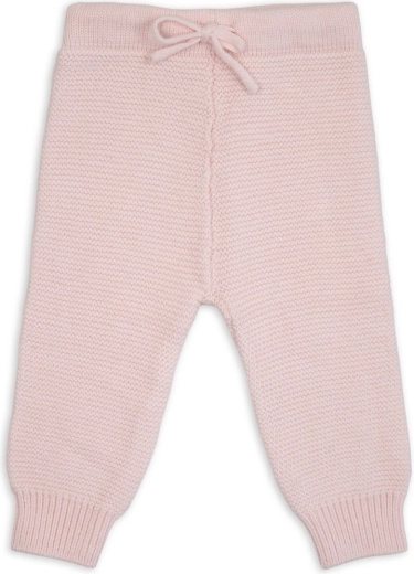 LODGER Gestrickte Kinder-Jogginghose Merino Tan, Größe 68