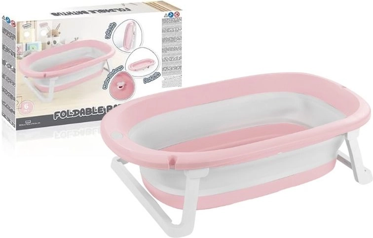 Dolu faltbare Babybadewanne 75,5 cm rosa