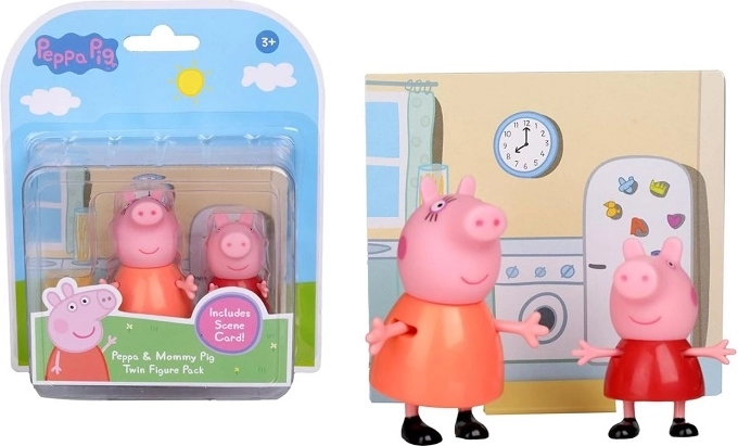 Peppa Pig Figuren – Peppa und Mama Wutz (2 Stk.)
