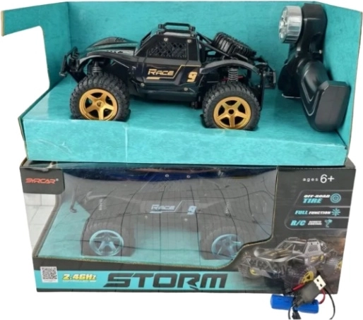 Ferngesteuertes Buggy-Auto mit Zubehör