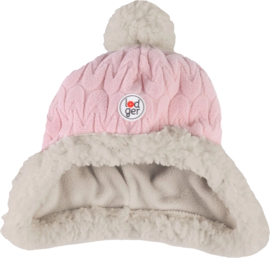 Lodger Fleece-Wintermütze mit Bommel Empire Fleece Sensitive 0–3 Monate