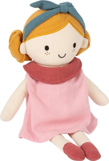 Stoffpuppe Lina – weiche Plüschfreundin für Kinder ab der Geburt