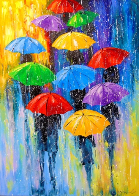 Puzzle Regentag 1000 Teile